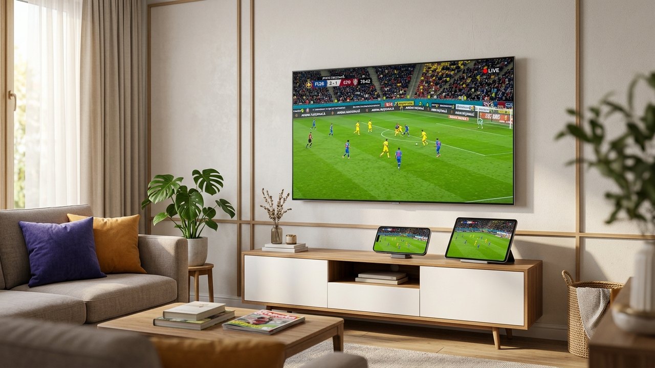 IPTV Lietuva — sportas tiesiogiai Smart TV, telefone ir planšetėje