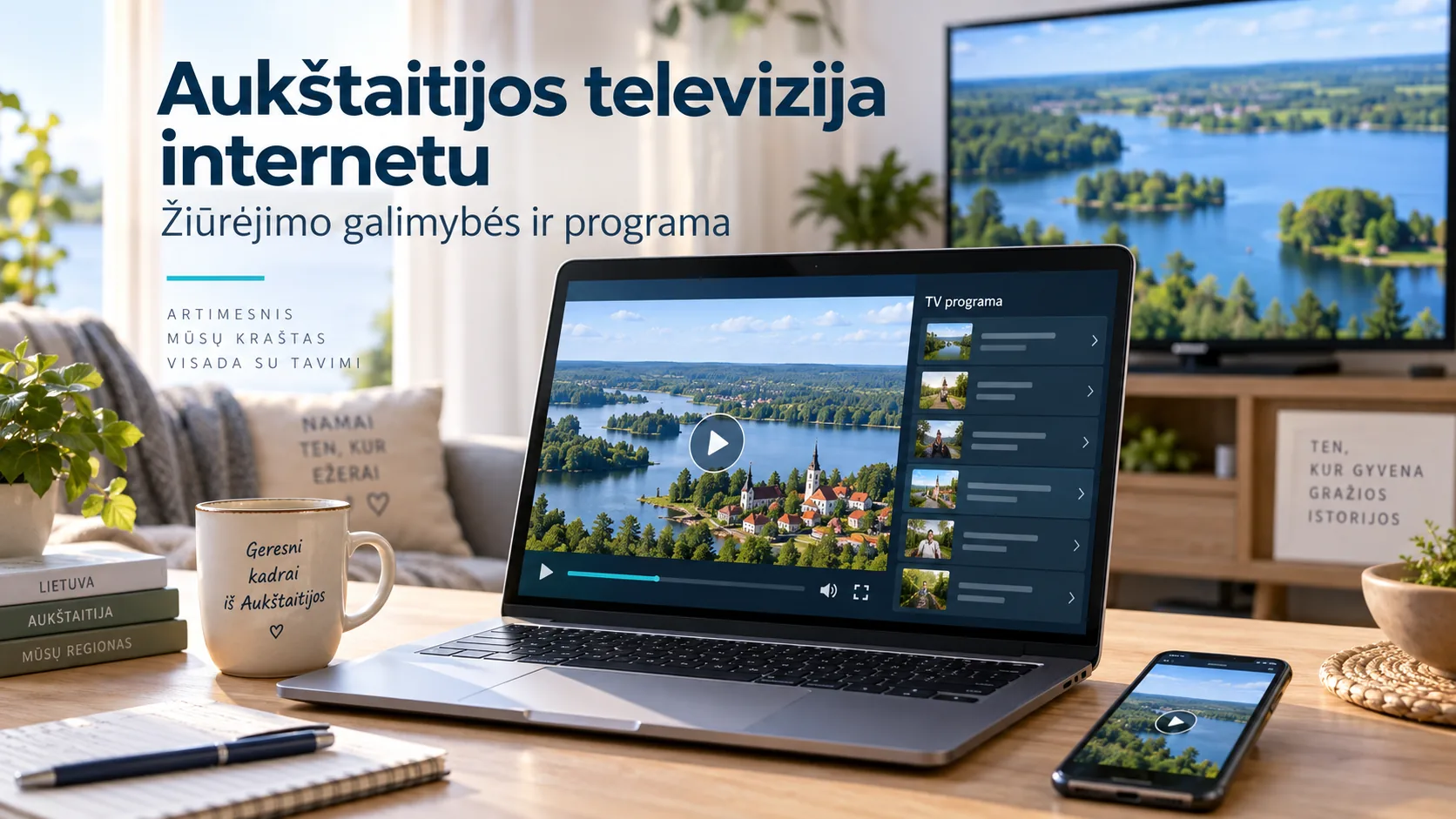 aukštaitijos televizija — Aukštaitijos televizija internetu: žiūrėjimo galimybės ir programa