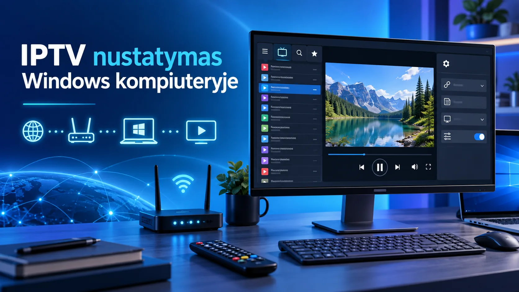 windows iptv nustatymas — Kaip nustatyti IPTV „Windows“ kompiuteryje